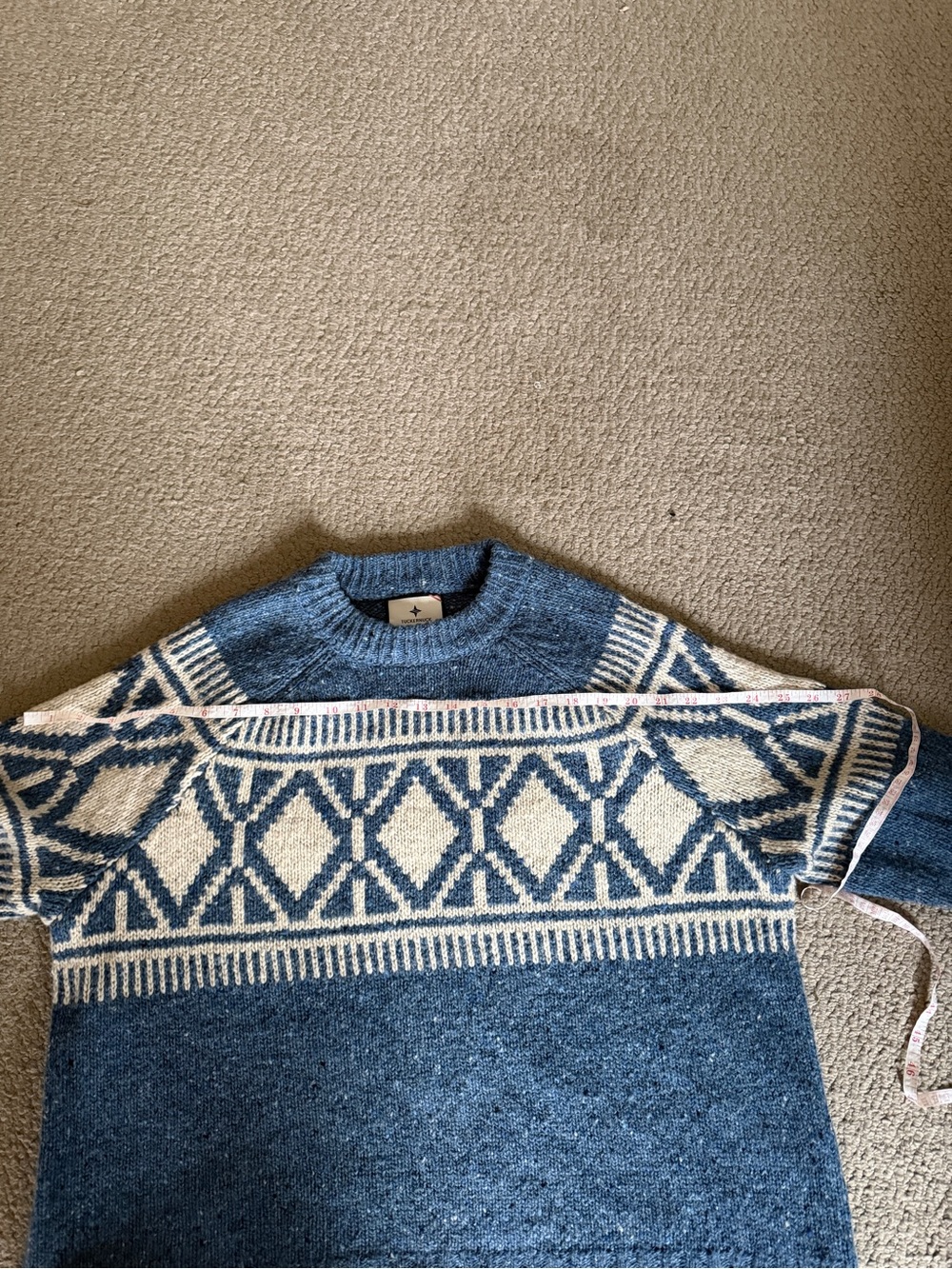 Tuckernuck Fair Isle Sweater, M - Picture 5 of 9